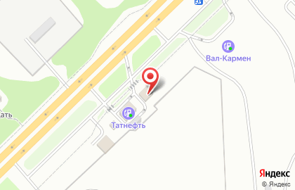 Заправочная станция Татнефть на улице Косарева на карте