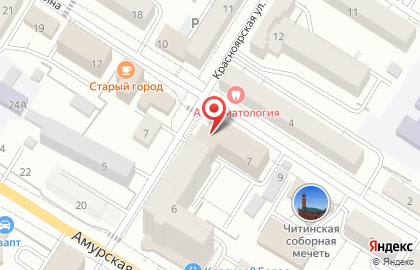 Филиал Читаэнерго Россети Сибирь на улице Анохина на карте