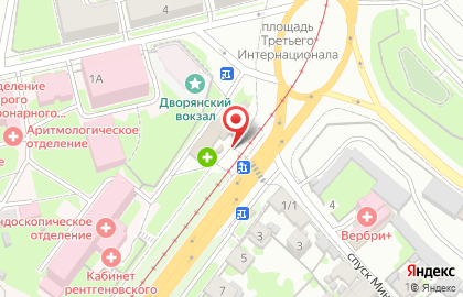 Киоск по продаже печатной продукции в Железнодорожном районе на карте