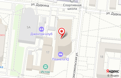 Языковая школа iЛайк на Комсомольской на карте