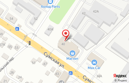 Автомойка в Белгороде на карте