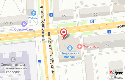 Торгово-монтажная компания Белый Город в Ярославле на карте