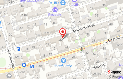 Клуб тантрического массажа на Московской улице на карте