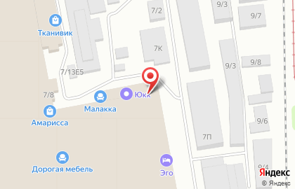 Салон мебели Гармония в Карасунском районе на карте