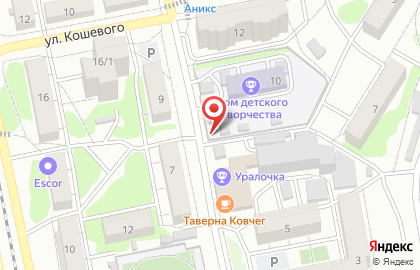 Крестьянская лавка в Барнауле на карте