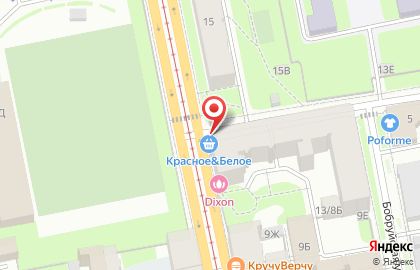 Магазин Красное & Белое в Санкт-Петербурге на карте