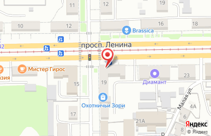 Ломбардный дом на проспекте Ленина на карте