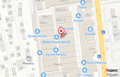 Магазин столов и стульев Барокко на карте