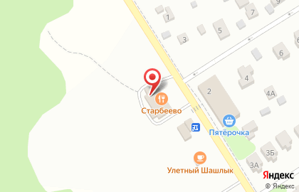 Ресторан Старбеево на карте