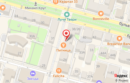 Чешская пивница Česká Pitniča на Трёхсвятской улице на карте