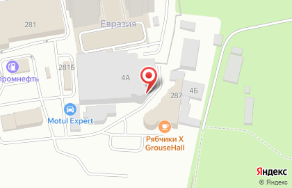 Компания по производству технологического оборудования из химически стойких полимерных материалов Новитек на улице Николая Островского на карте