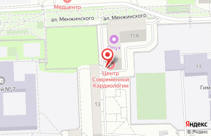 Центр Современной Кардиологии в Красноярске на карте