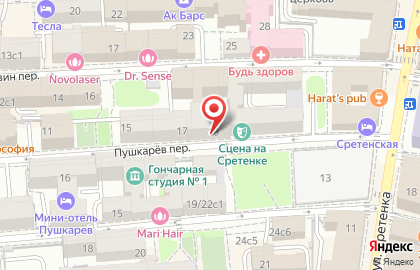 Район Мещанский Общественный пункт охраны порядка Центрального административного округа в Мещанском районе на карте