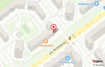 Аптека Апрель в Тамбове на карте