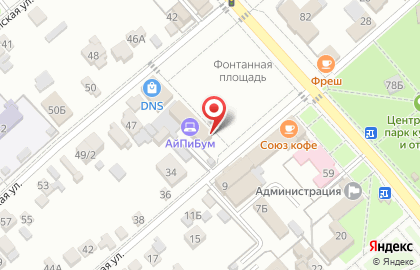 Юридическая компания в Краснодаре на карте
