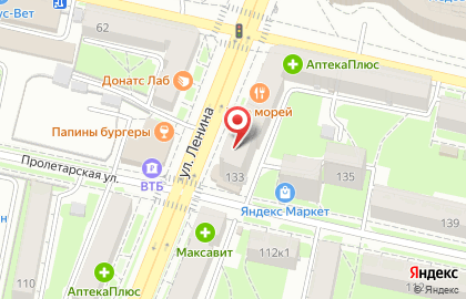Магазин Русский трикотаж на Пролетарской улице на карте
