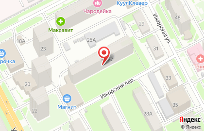 Сеть супермаркетов Магнит в Советском районе на карте