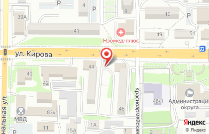 Киоск печатной продукции Владпресса во Владивостоке на карте
