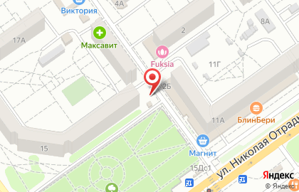 Магазин и бар Beer Cafe в Тракторозаводском районе на карте
