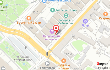 Мебельный магазин в Калуге на карте