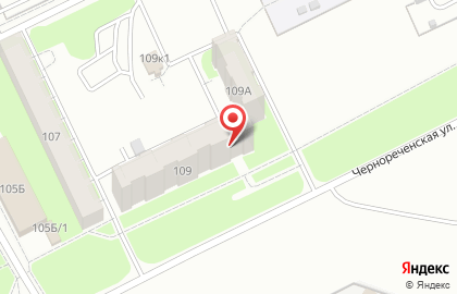 Парикмахерская в Кургане на карте