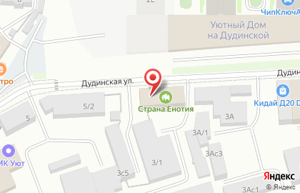 Торговая компания Ассорти24 на Дудинской улице на карте