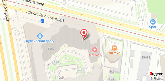 Лаунж-бар Unity_Cyber_Lounge на Коломяжском проспекте на карте