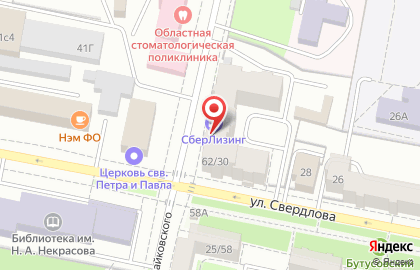 Ипотечное агентство Ярославская ипотека на карте