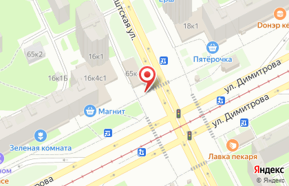 Роспечать, Фрунзенский район на улице Димитрова на карте