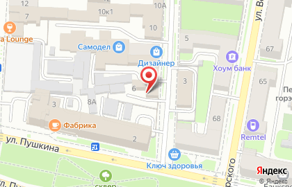 Национальная служба доставки (НСД) на улице Гладкова на карте