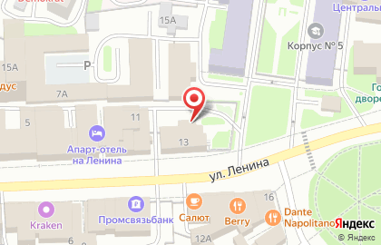 Альтернатива на улице Ленина на карте