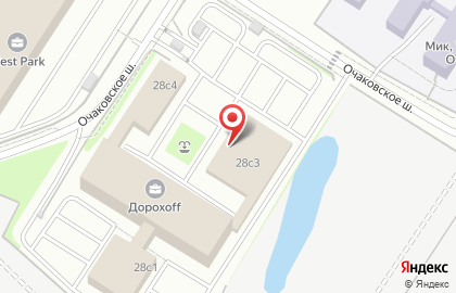 Бизнес-парк Дорохофф в Очаково-Матвеевском на карте