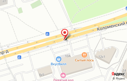 Специализированный техцентр Автоматик Москва на метро Каширская на карте
