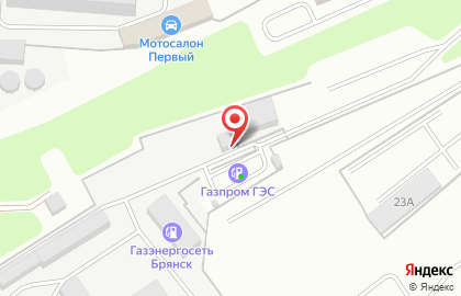 Газэнергосеть Брянск на Сталелитейной улице на карте