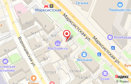ООО "Импрешн" на Марксистской улице на карте