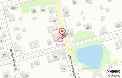 Салон эротического массажа Манго на карте