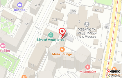 Страховая компания СМК РЕСО-Мед на Донской улице на карте