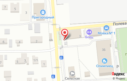 Магазин разливного пива на Центральной улице на карте
