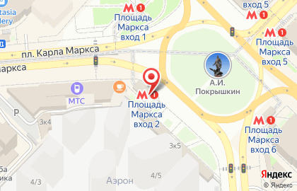 Банкомат Газпромбанк в Новосибирске на карте