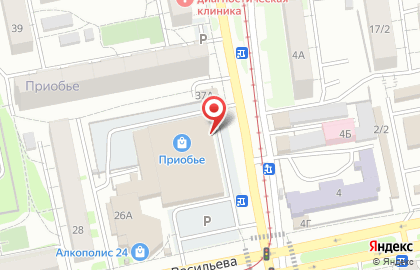 Закусочная Приобье на карте