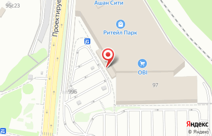 Банкомат Райффайзенбанк на Варшавском шоссе, 97 на карте