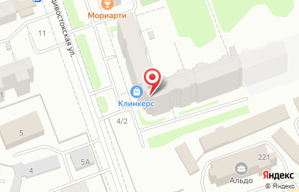 Курьерская служба Dimex на Владивостокской улице на карте