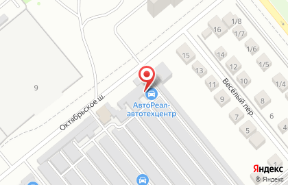 Автосервис Автореал в Ростове-на-Дону на карте