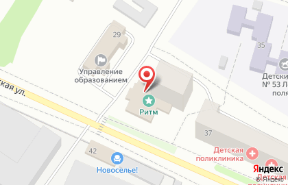 Парикмахерская Точка Красоты на Сибирской улице на карте
