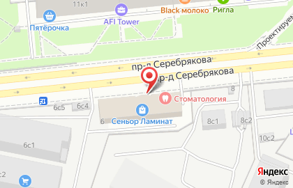 Рем-Сервис-Центр на проезде Серебрякова на карте