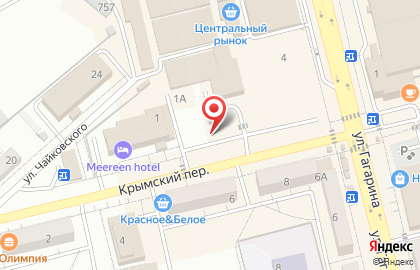 Фирменный магазин Ермолино на улице Гагарина на карте