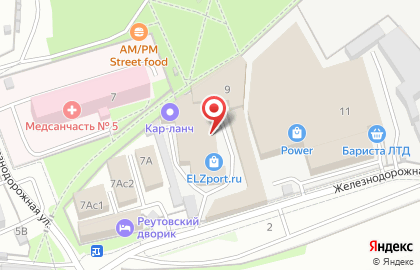 Маяк в Реутове на карте