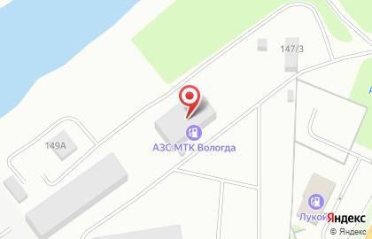 АЗС МТК Вологда на карте