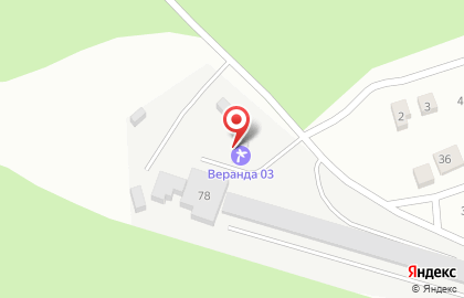 База отдыха Усадьба Славная в Октябрьском районе на карте