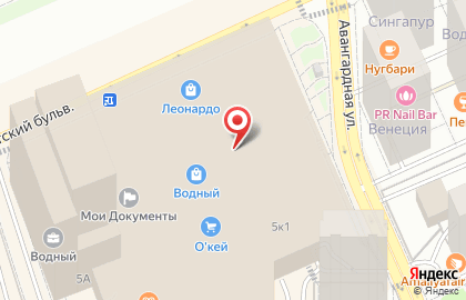 Магазин игрушек Toy.ru в МФК Водный на карте